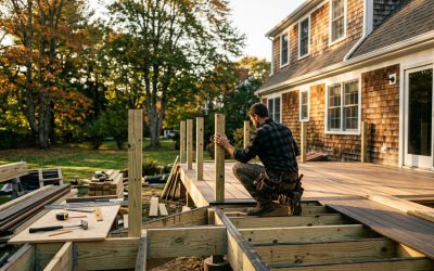 How Home Deck Builders in Worcester Help Plan Durable Outdoor Spaces