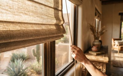 Roman Shade Fabrics and Features That Suit Homes